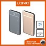LDNIO PQ1015 PD QC3.0 Slim Powerbank 10000mAh - Chargeur Rapide 18W, Sortie Type C et Afficheur LED